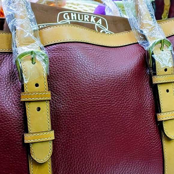 Ghurka Tote! (Red/Tan) - Picture 4 of 4